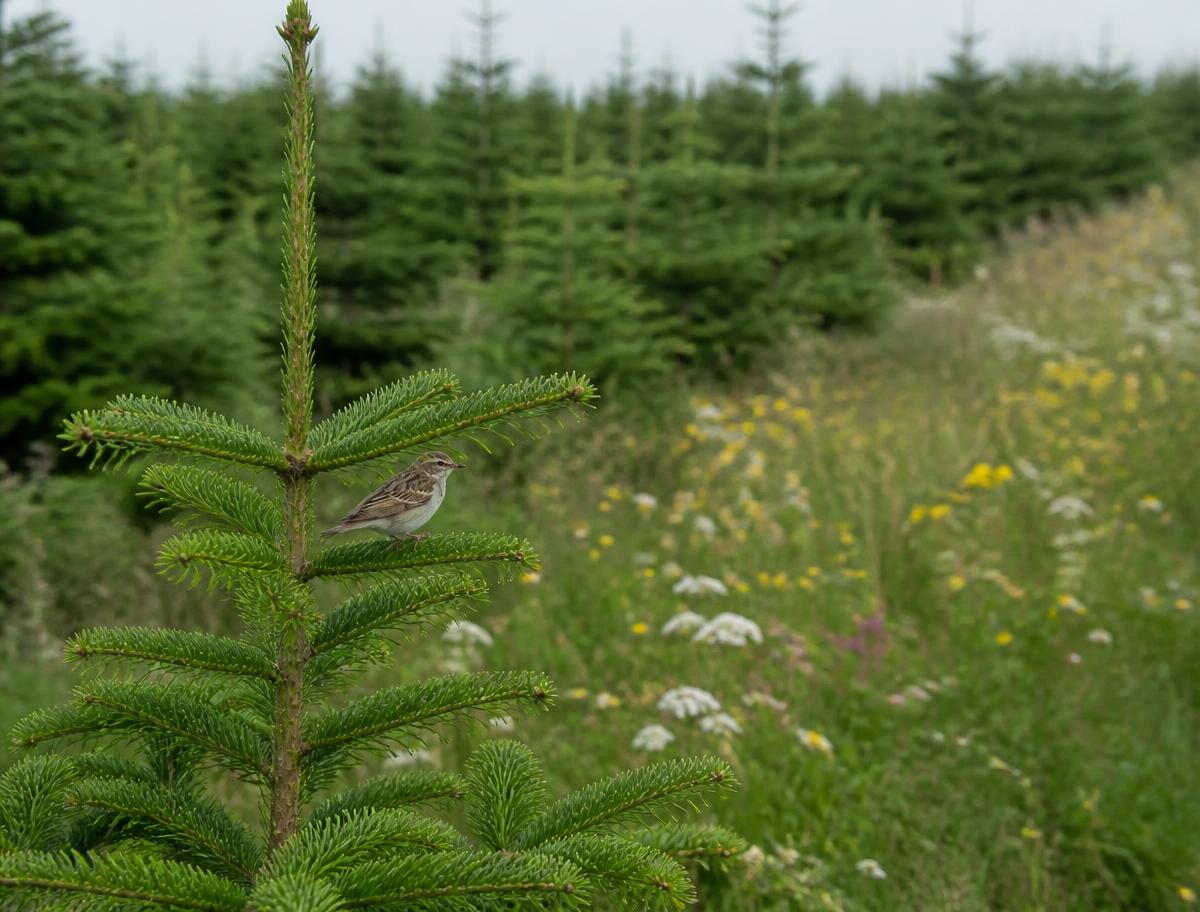 Growing alongside nature